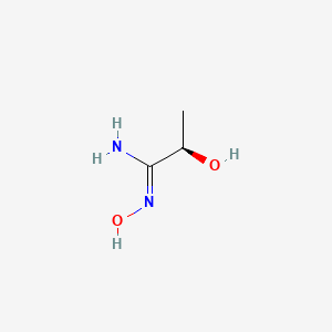 molecular formula C3H8N2O2 B3244040 (2R)-N,2-Dihydroxypropanimidamide CAS No. 1609388-33-1