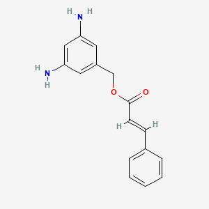 (E)-3,5-diaminobenzyl cinnamate