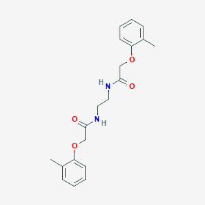molecular formula C20H24N2O4 B324410 2-(2-methylphenoxy)-N-(2-{[(2-methylphenoxy)acetyl]amino}ethyl)acetamide 