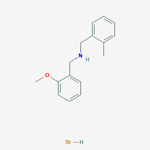 molecular formula C16H20BrNO B3244181 (2-Methoxybenzyl)(2-methylbenzyl)amine hydrobromide CAS No. 1609407-47-7