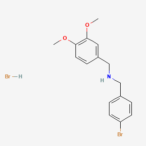 (4-Bromobenzyl)(3,4-dimethoxybenzyl)amine hydrobromide