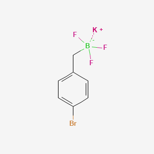 Potassium [(4-bromophenyl)methyl]trifluoroboranuide