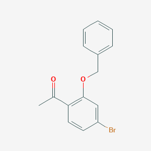 1-[2-(Benzyloxy)-4-bromophenyl]ethan-1-one