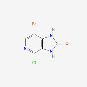 7-Bromo-4-chloro-1,3-dihydroimidazo[4,5-c]pyridin-2-one
