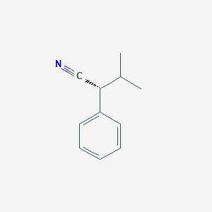 (R)-2-Phenyl-3-methylbutanenitrile
