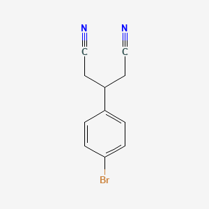 3-(4-Bromophenyl)pentanedinitrile