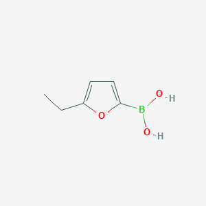 molecular formula C6H9BO3 B3244576 (5-Ethyl-2-furanyl)-boronic Acid CAS No. 162607-27-4