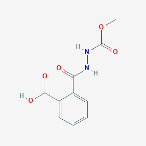 2-{[2-(Methoxycarbonyl)hydrazino]carbonyl}benzoic acid