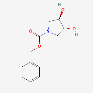 (3R,4R)-Benzyl 3,4-dihydroxypyrrolidine-1-carboxylate