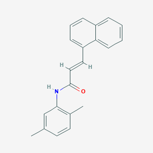 molecular formula C21H19NO B324478 N-(2,5-dimethylphenyl)-3-(1-naphthyl)acrylamide 