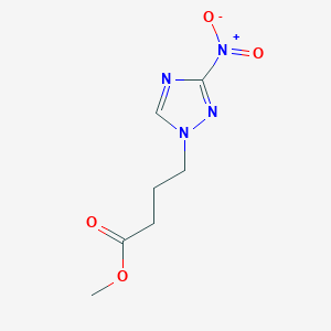 methyl 4-(3-nitro-1H-1,2,4-triazolyl)butanoate