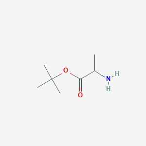 molecular formula C7H15NO2 B3244812 Tert-butyl 2-aminopropanoate CAS No. 16367-69-4
