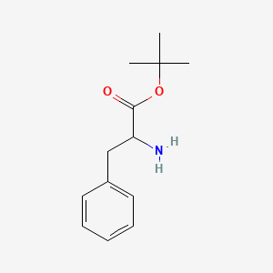 molecular formula C13H19NO2 B3244815 Tert-butyl 2-amino-3-phenylpropanoate CAS No. 16367-71-8