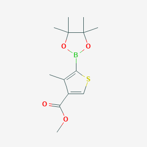 Methyl 4-methyl-5-(4,4,5,5-tetramethyl-1,3,2-dioxaborolan-2-yl)thiophene-3-carboxylate