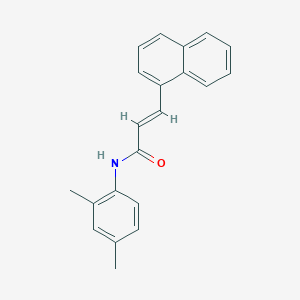 molecular formula C21H19NO B324483 N-(2,4-dimethylphenyl)-3-(1-naphthyl)acrylamide 