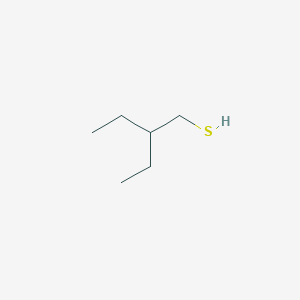 molecular formula C6H14S B3244839 2-Ethyl-butane-1-thiol CAS No. 1638-97-7