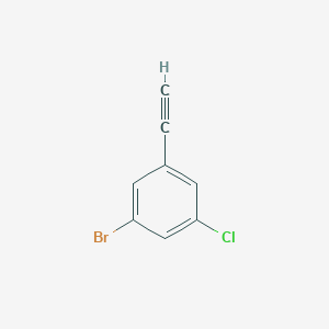 1-Bromo-3-chloro-5-ethynylbenzene