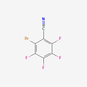 molecular formula C7BrF4N B3245095 2-Bromotetrafluorobenzonitrile CAS No. 16583-02-1