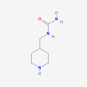 (Piperidin-4-ylmethyl)urea