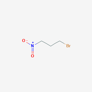 molecular formula C3H6BrNO2 B3245209 1-Bromo-3-nitropropane CAS No. 16694-53-4