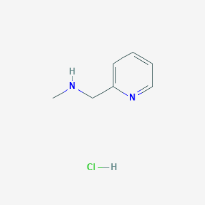 molecular formula C7H11ClN2 B3245272 Methyl-pyridin-2-ylmethyl-amine hydrochloride CAS No. 167299-81-2