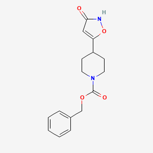 Benzyl 4-(3-hydroxyisoxazol-5-yl)piperidine-1-carboxylate