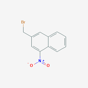 Naphthalene, 3-(bromomethyl)-1-nitro-