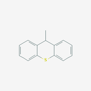 molecular formula C14H12S B3245399 9-methyl-9H-thioxanthene CAS No. 16860-11-0
