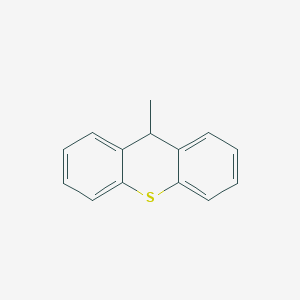 molecular formula C14H12S B3245399 9-甲基-9H-噻吨 CAS No. 16860-11-0