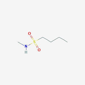 molecular formula C5H13NO2S B3245409 N-Methylbutane-1-sulfonamide CAS No. 16867-25-7