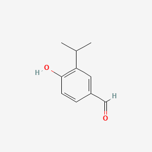 molecular formula C10H12O2 B3245437 4-Hydroxy-3-isopropylbenzaldehyde CAS No. 168899-39-6