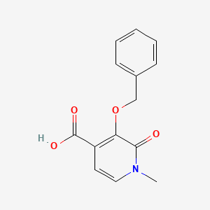 3-benzyloxy-4-carboxy-1-methyl-2(1H)-pyridinone