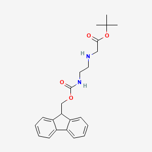 Tert-butyl 2-[2-(9H-fluoren-9-ylmethoxycarbonylamino)ethylamino]acetate