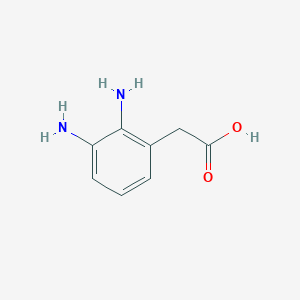 molecular formula C8H10N2O2 B3245533 2-(2,3-Diaminophenyl)acetic acid CAS No. 1695209-76-7