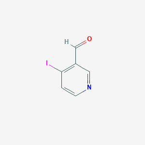 molecular formula C6H4INO B3245537 4-碘-3-吡啶甲醛 CAS No. 169614-46-4