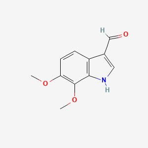 6,7-Dimethoxy-1H-indole-3-carbaldehyde