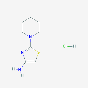 2-(Piperidin-1-yl)-1,3-thiazol-4-amine hydrochloride