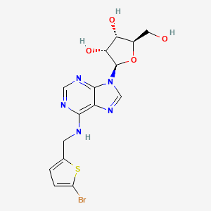 N6-[(5-Bromothien-2-yl)methyl]adenosine