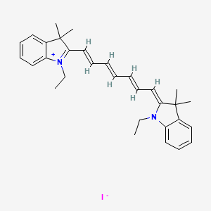 molecular formula C31H37IN2 B3245698 C7-indocyanine CAS No. 17094-17-6
