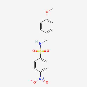 N-(4-methoxybenzyl)-4-nitrobenzenesulfonamide