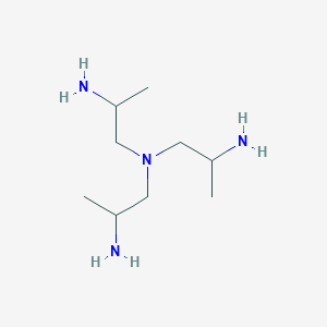 molecular formula C9H24N4 B3245742 N1,N1-Bis(2-aminopropyl)-1,2-propanediamine CAS No. 171752-76-4