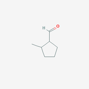 molecular formula C7H12O B3245761 2-甲基环戊烷甲醛 CAS No. 17206-62-1