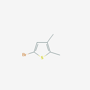 molecular formula C6H7BrS B3245778 5-Bromo-2,3-dimethylthiophene CAS No. 172319-78-7