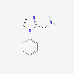 (1-phenyl-1H-imidazol-2-yl)methanamine