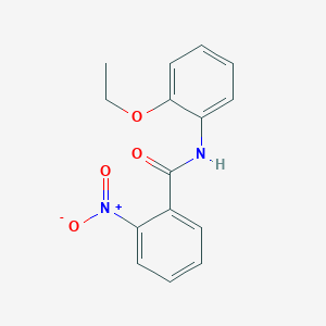 molecular formula C15H14N2O4 B3245872 N-(2-ethoxyphenyl)-2-nitrobenzamide CAS No. 17296-38-7