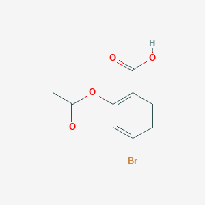 2-(Acetyloxy)-4-bromobenzoic acid