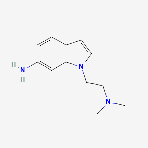 1-[2-(dimethylamino)ethyl]-1H-indol-6-amine