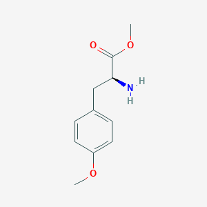 molecular formula C11H15NO3 B3245967 Methyl (2S)-2-amino-3-(4-methoxyphenyl)propanoate CAS No. 17355-19-0