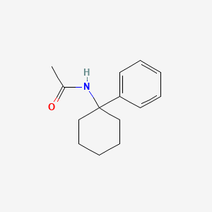 N-(1-phenylcyclohexyl)acetamide