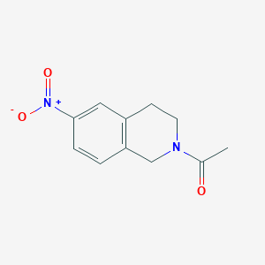 1-(6-Nitro-3,4-dihydroisoquinolin-2(1H)-yl)ethanone
